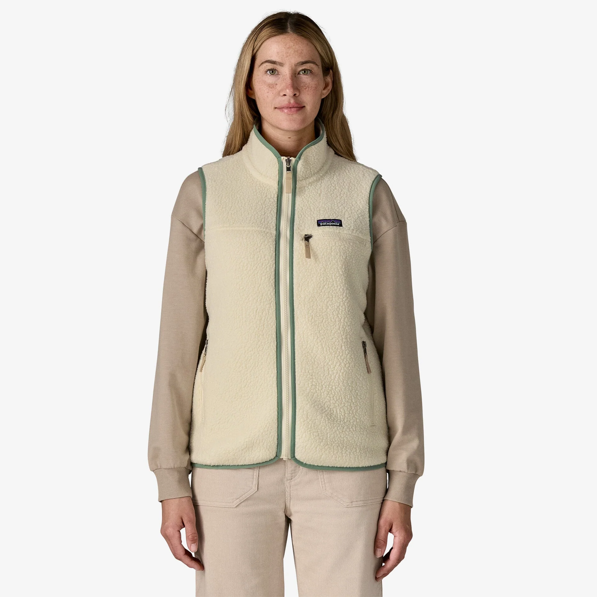 Women's Retro Pile Vest - Image 2