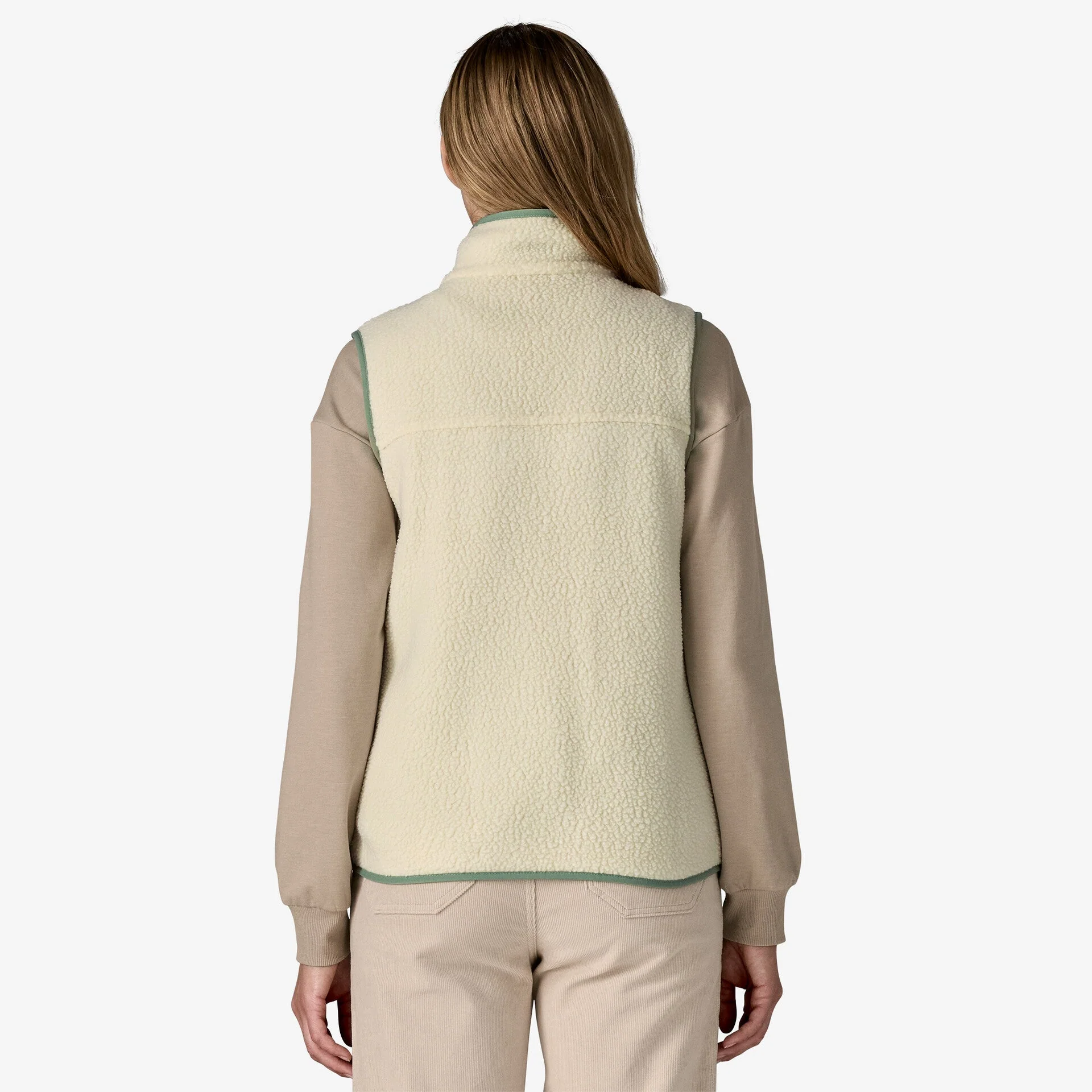 Women's Retro Pile Vest - Image 3