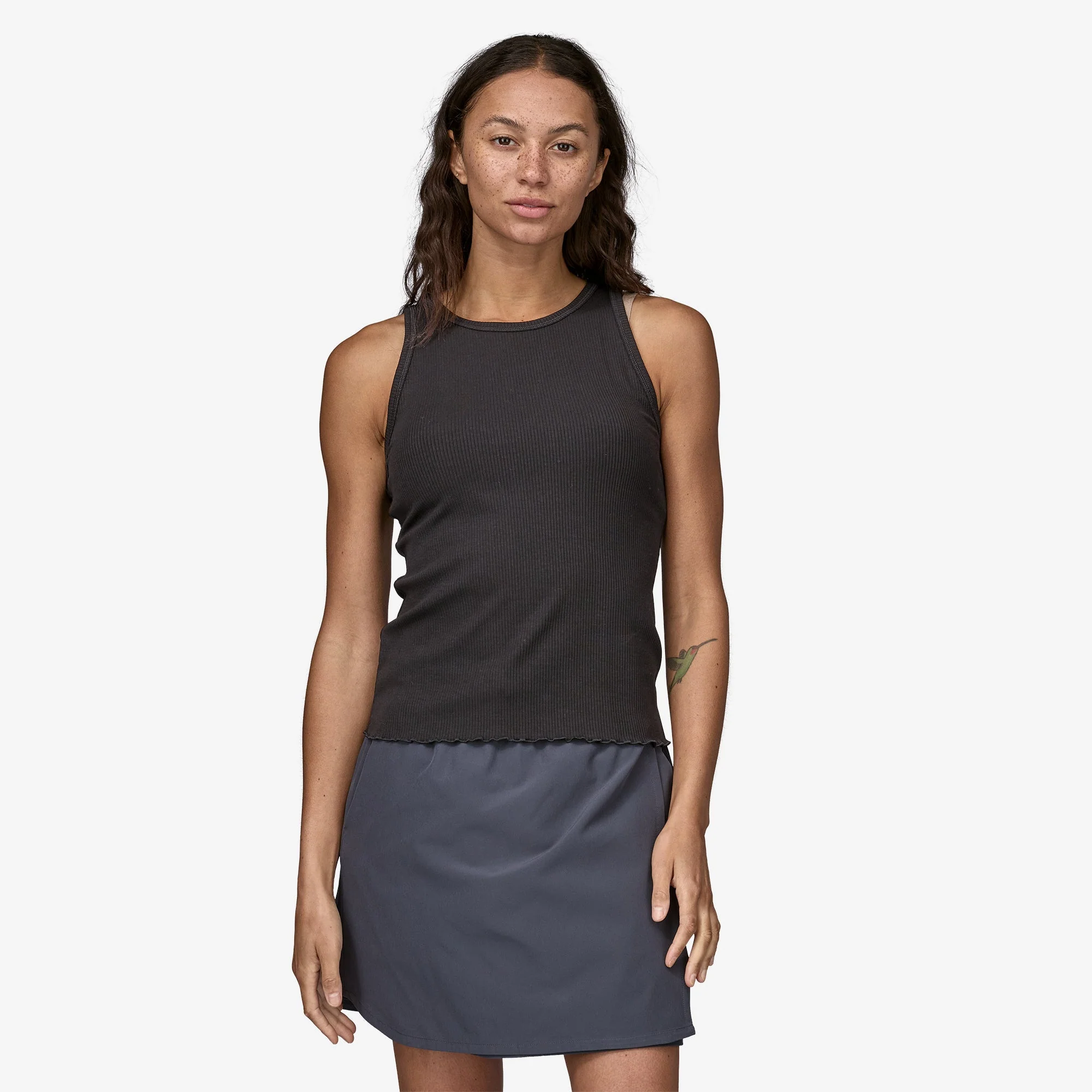 Women's Rib-Knit Tank Top - Image 2