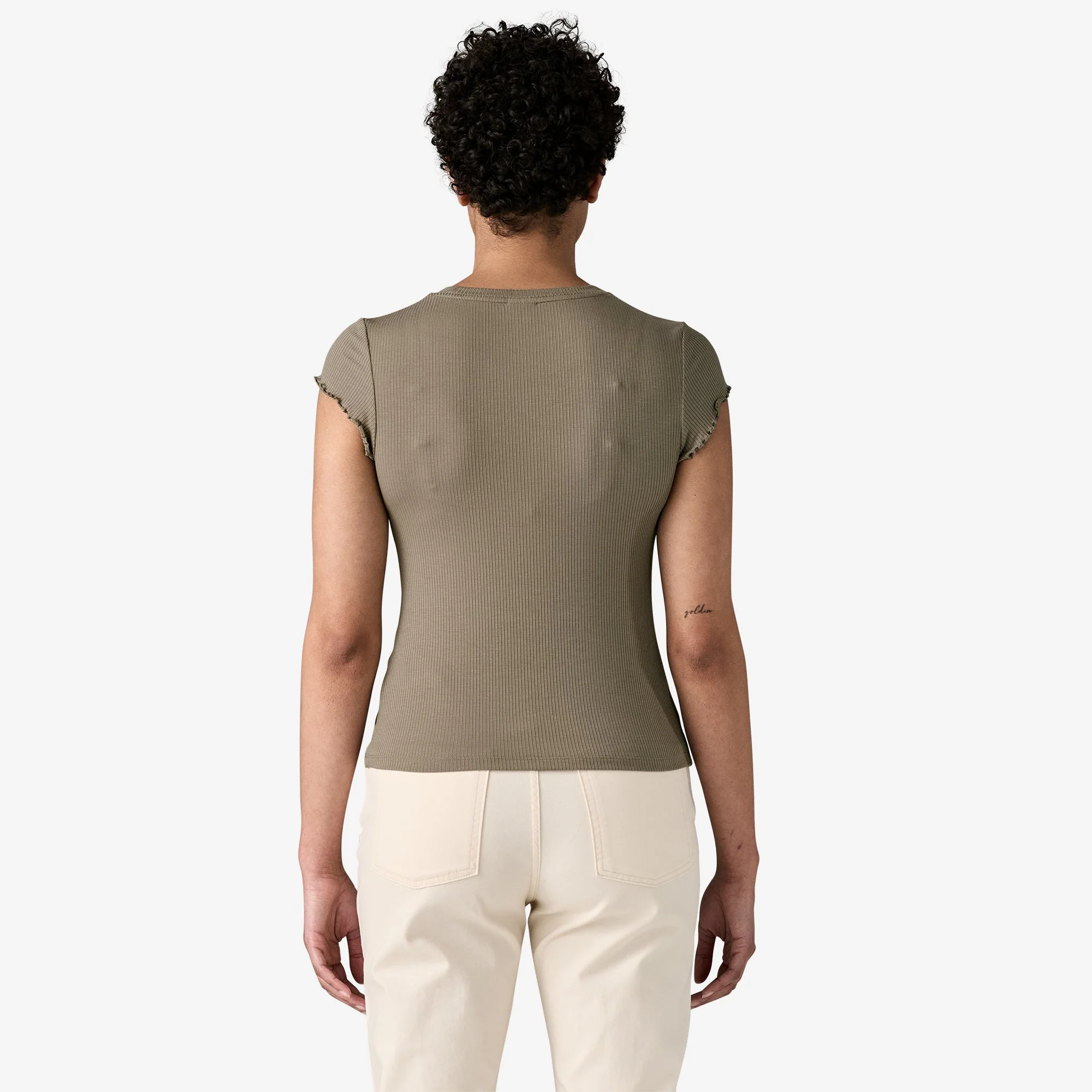 Women's Rib-Knit Top - Image 3