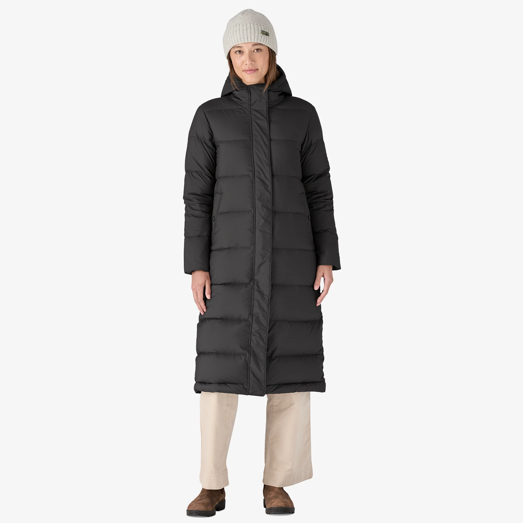 Women's Silent Down Long Parka - Image 2