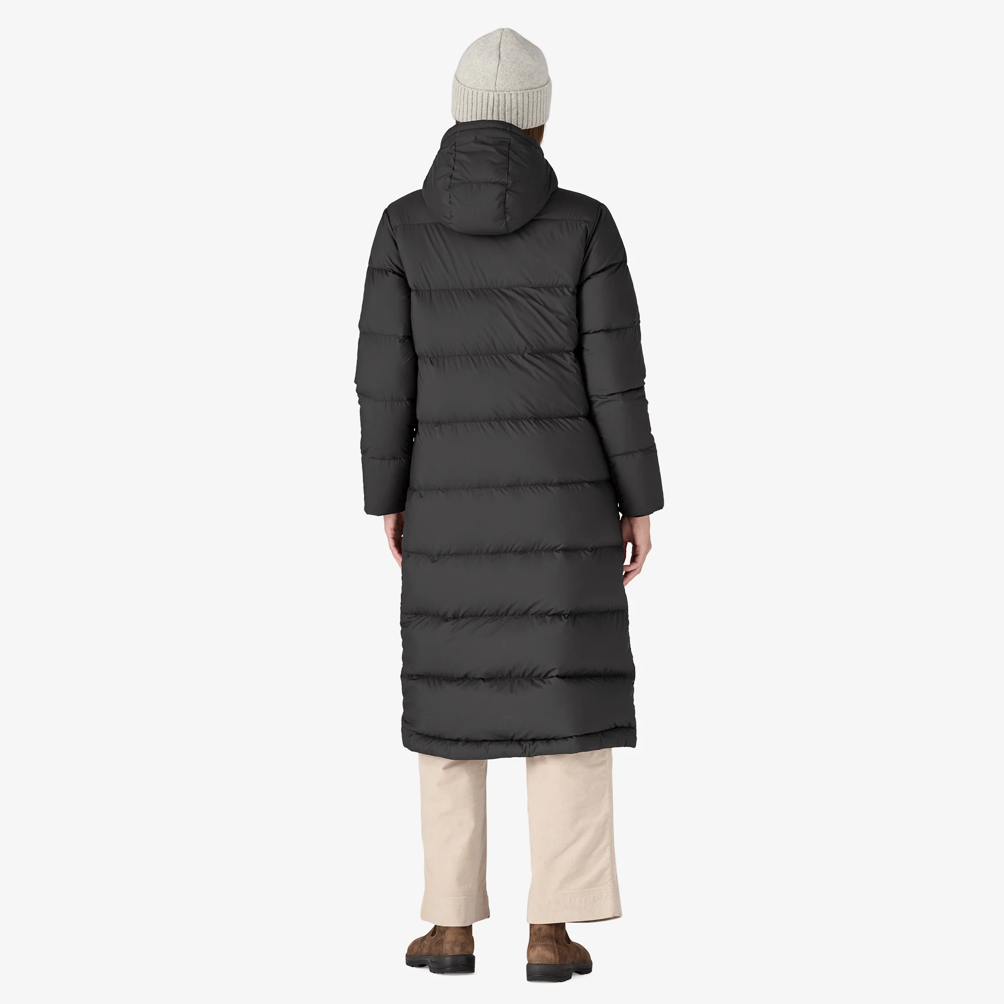 Women's Silent Down Long Parka - Image 3