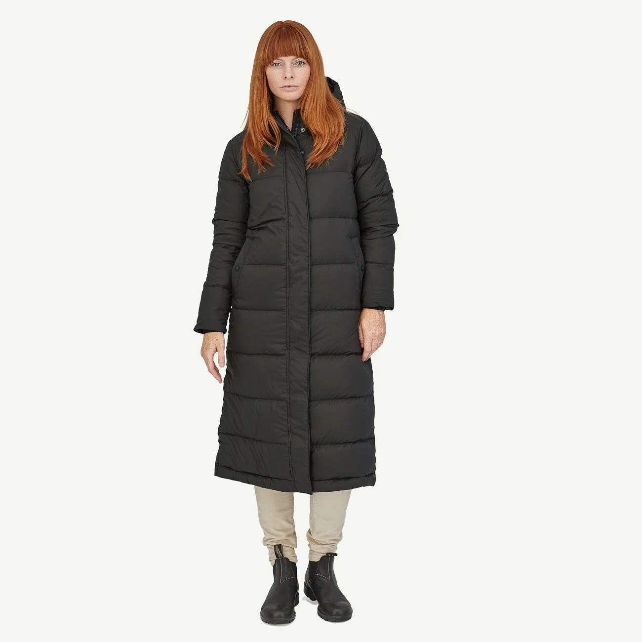 Women's Silent Down Long Parka - Image 9