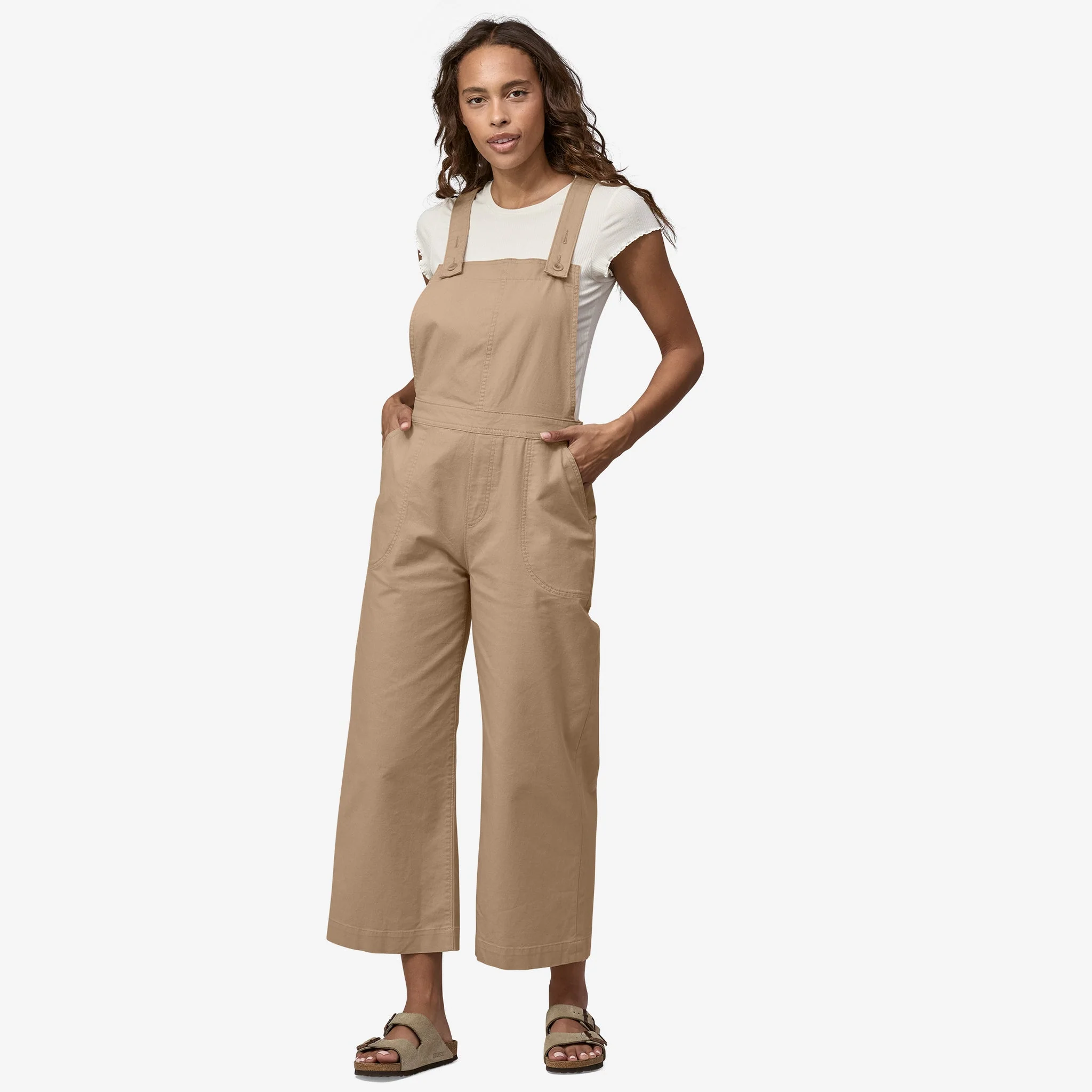 Women's Stand Up® Cropped Overalls - Image 2