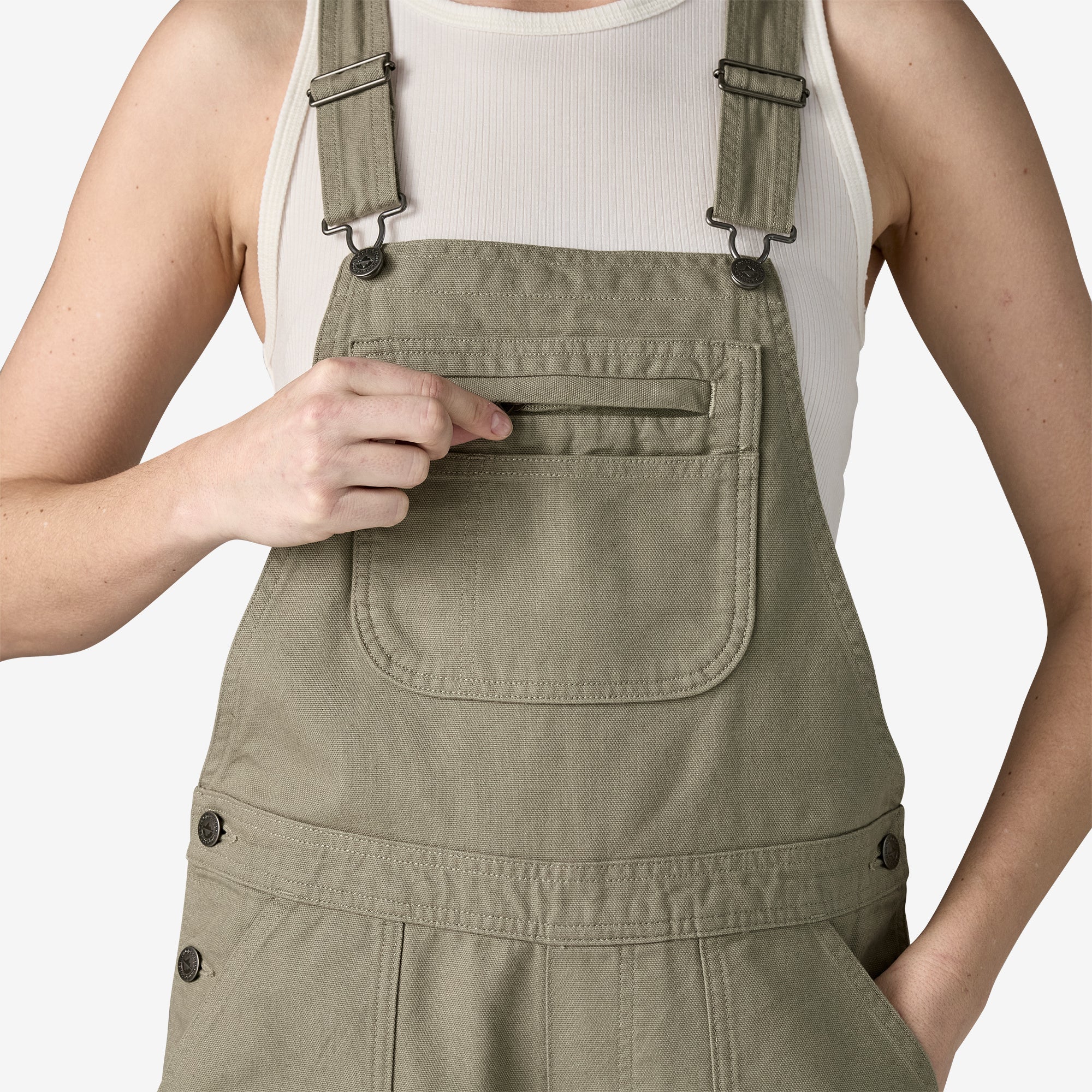 Women's Stand Up® Overalls - 5" - Image 7