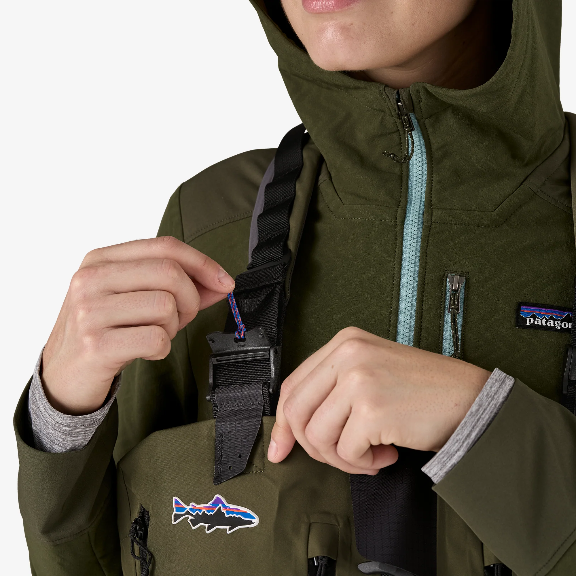 Women's Swiftcurrent® Expedition Zip-Front Waders - Image 7