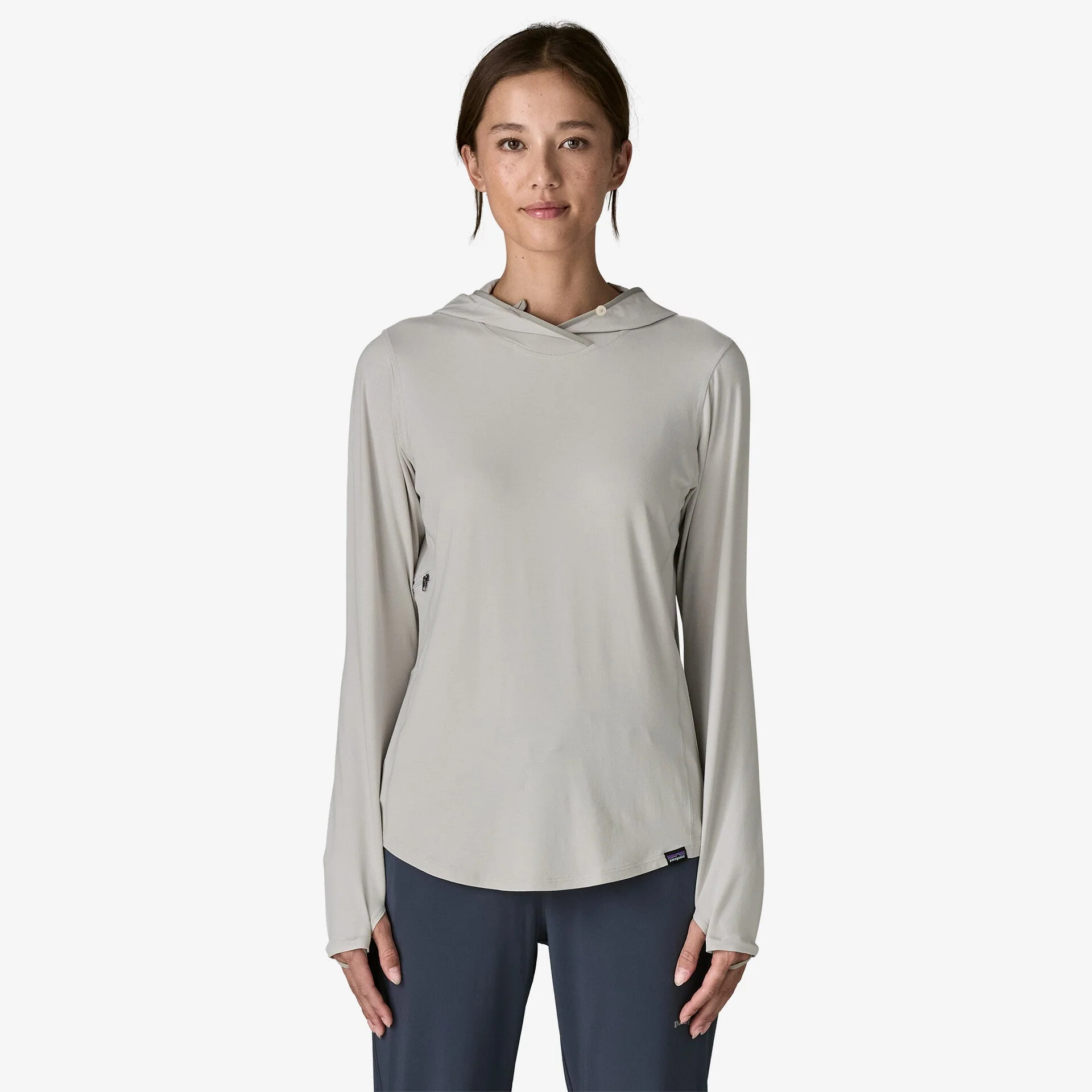 Women's Tropic Comfort Natural Sun Hoody - Image 2