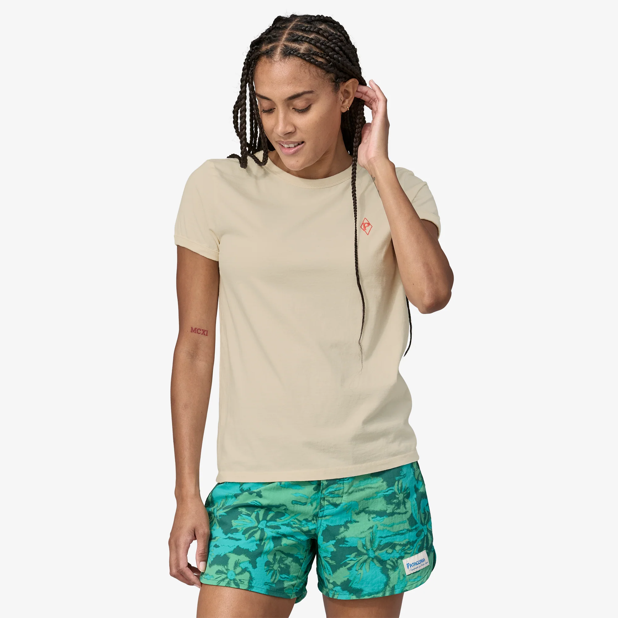 Women's Water People Organic Ringer Tee - Image 2