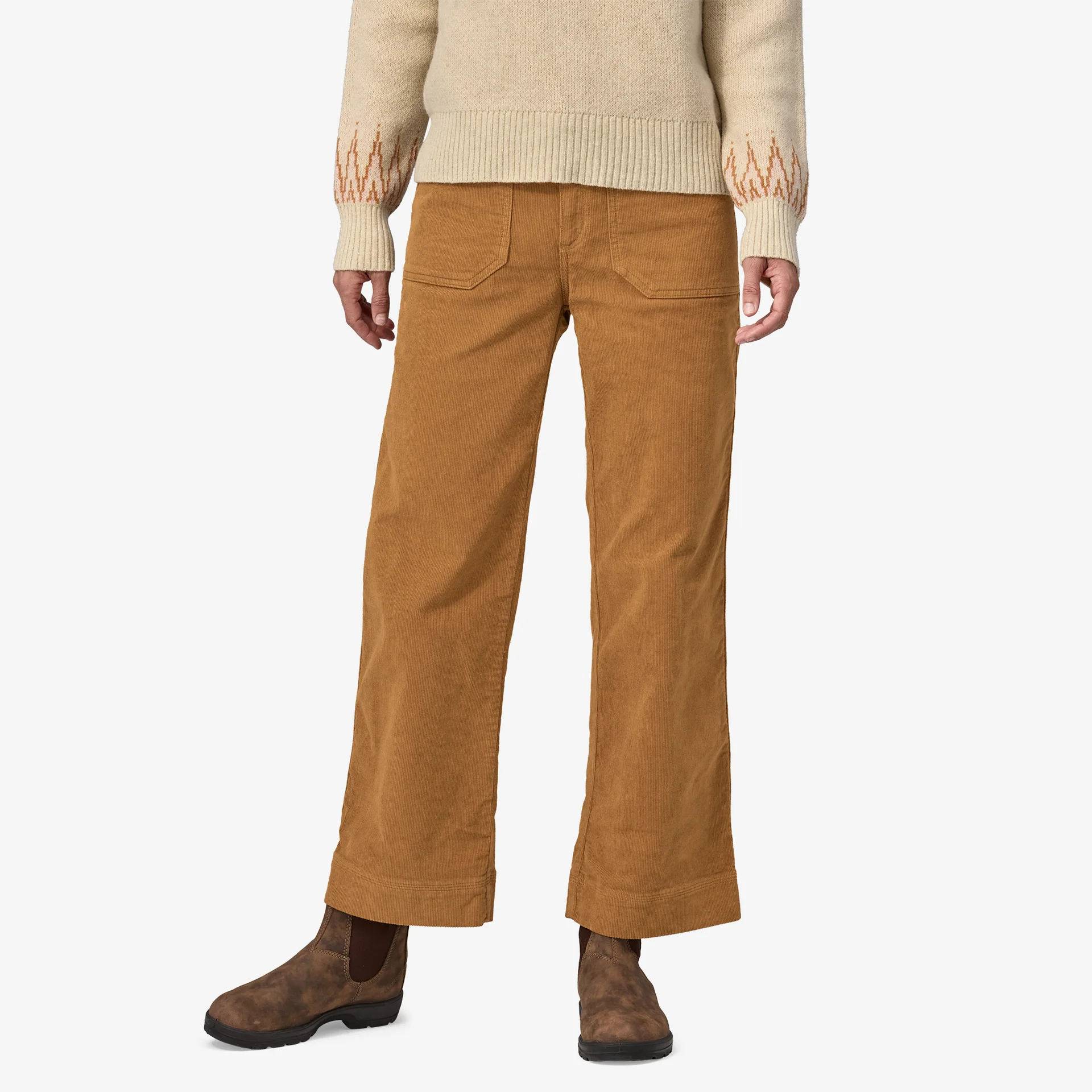 Women's Wide-Leg Corduroy Pants - Image 2